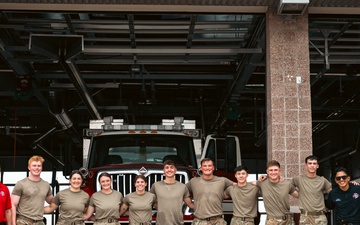 USAFA Cadets Complete Fire Course