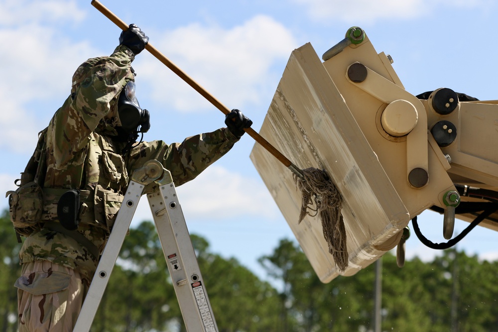 US Army 20th CBRNE Command hosts decontamination capabilities exercise