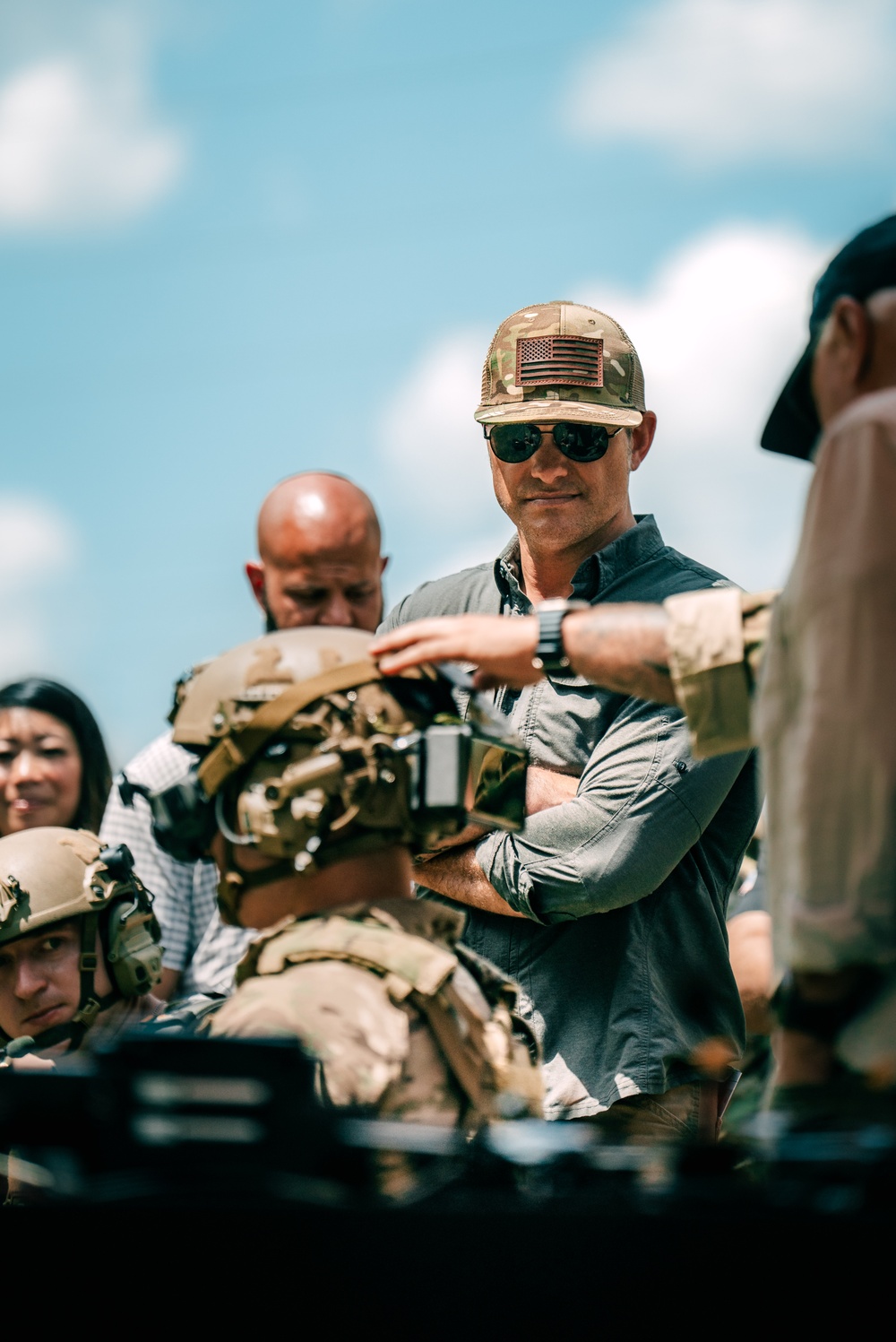 Secretary of War visits Rangers