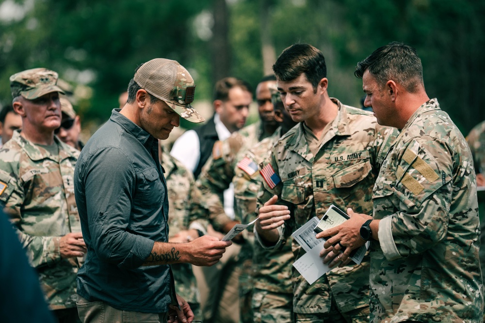 Secretary of War visits Rangers