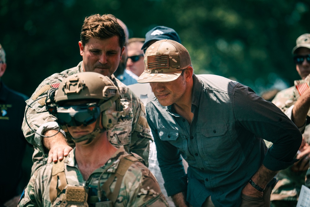 Secretary of War visits Rangers