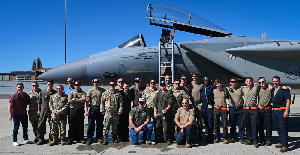 104th Fighter Wing Celebrates Fini Flights for 'Boom' and 'Gronk'