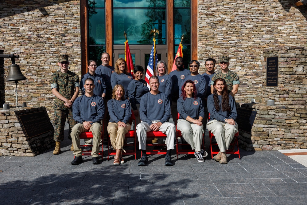 Marine Corps Marathon Office Staff group photo