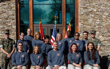 Marine Corps Marathon Office Staff group photo