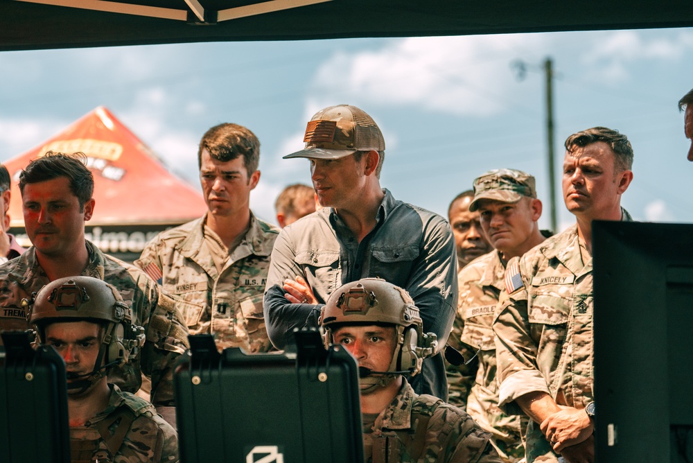 Secretary of War visits Rangers