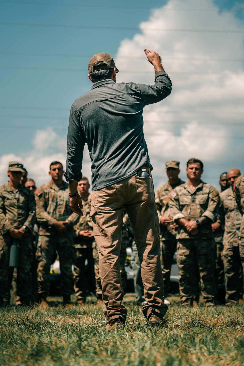 Secretary of War visits Rangers