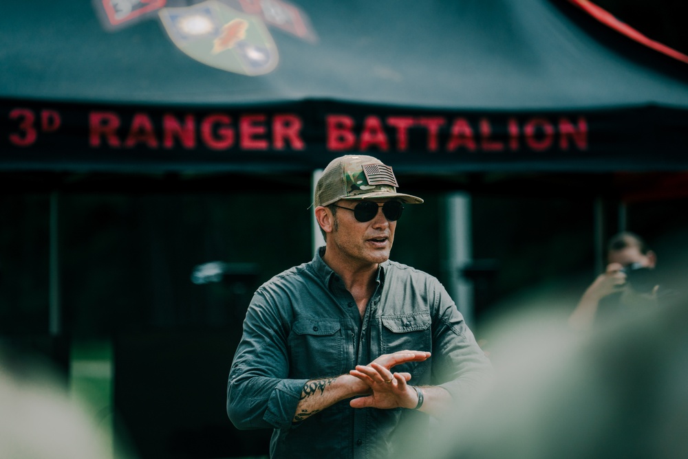 Secretary of War visits Rangers