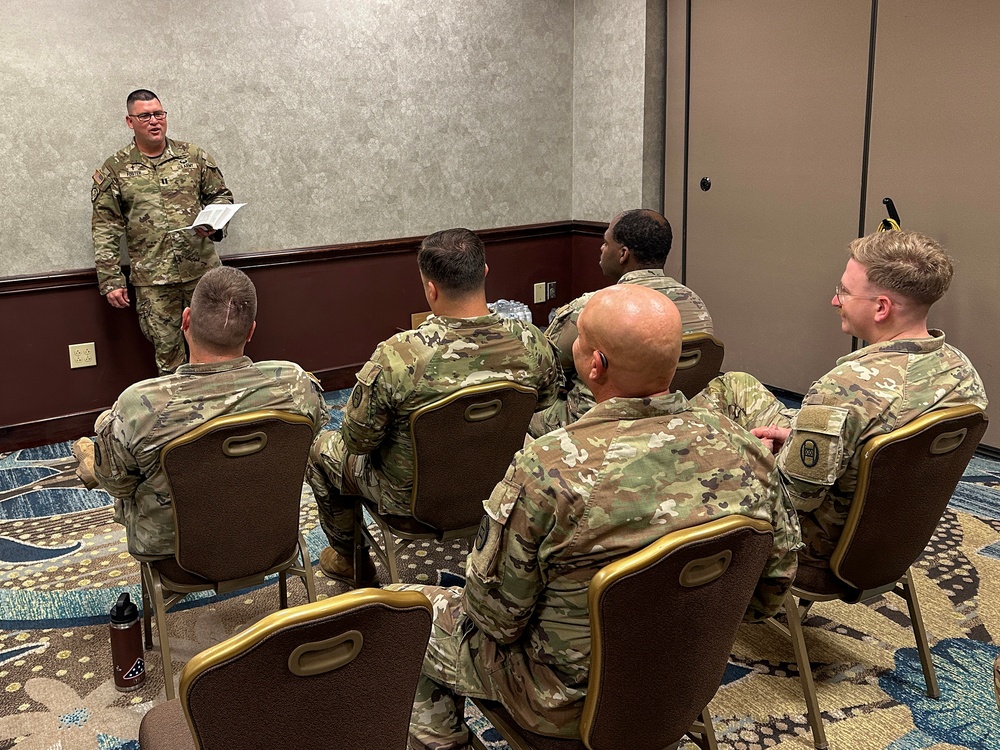 A chaplain on duty in D.C.