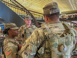 A chaplain on duty in D.C.