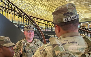 A chaplain on duty in D.C.