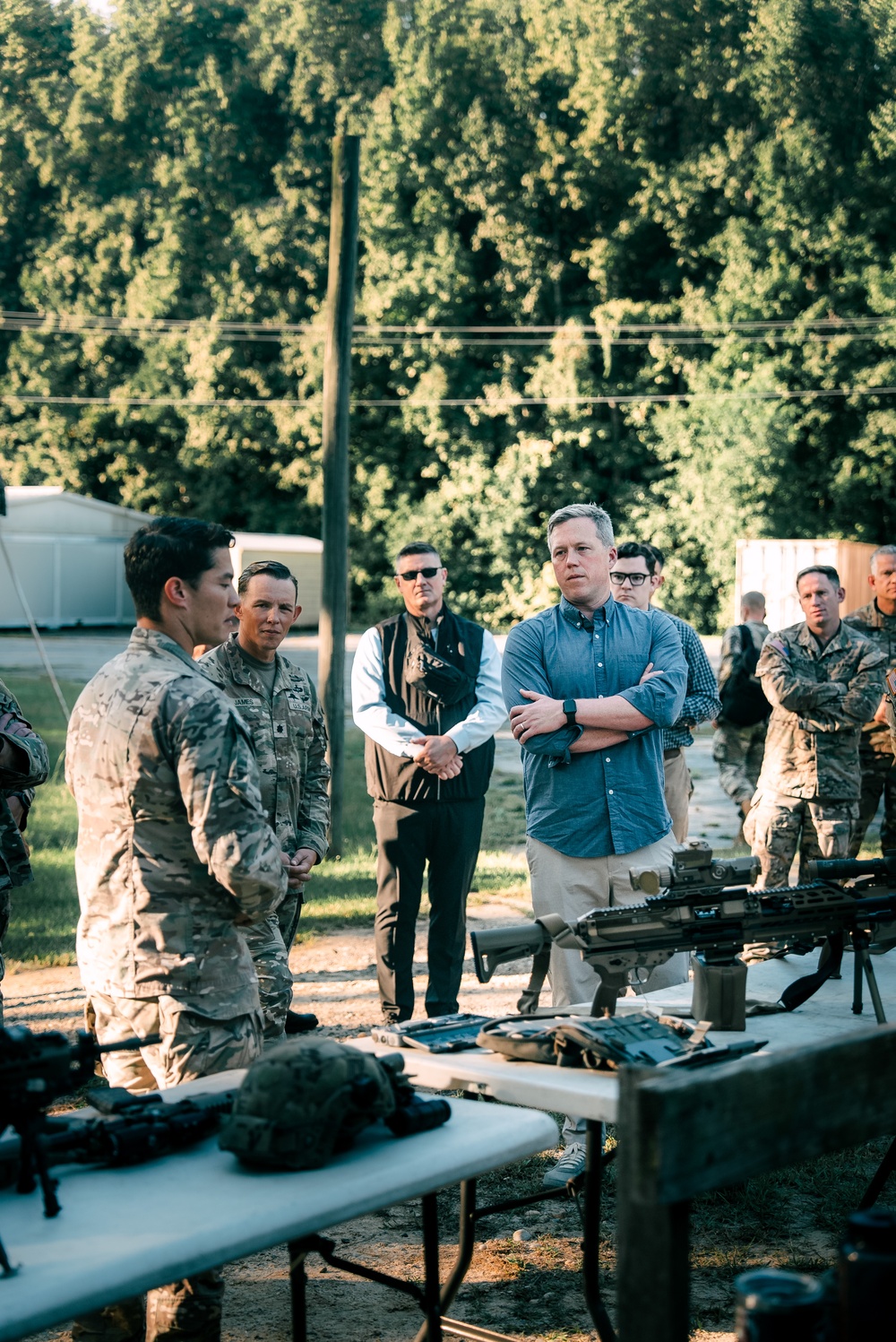 Secretary of the Army visits Rangers