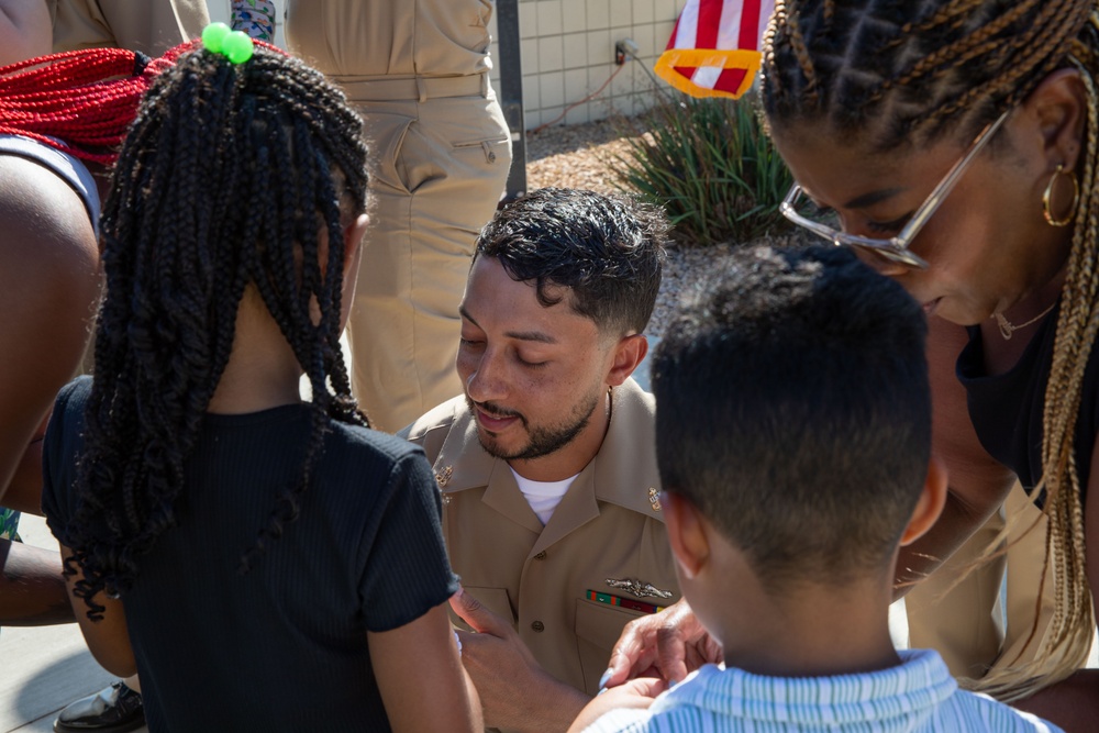 Submarine Force Point Loma FY-26 Chief Pinning