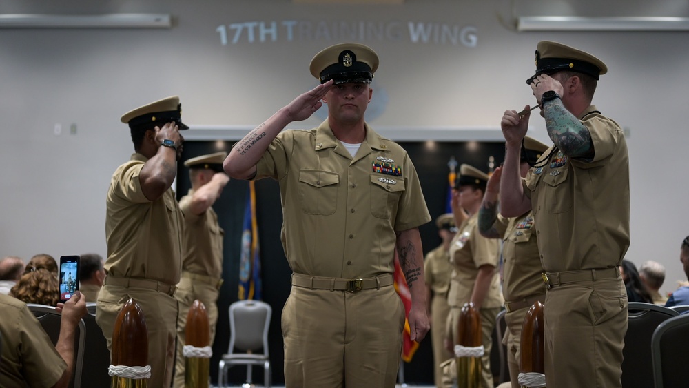 Navy Chief, Navy Pride: IWTC Monterey GAFB CPO Induction Ceremony