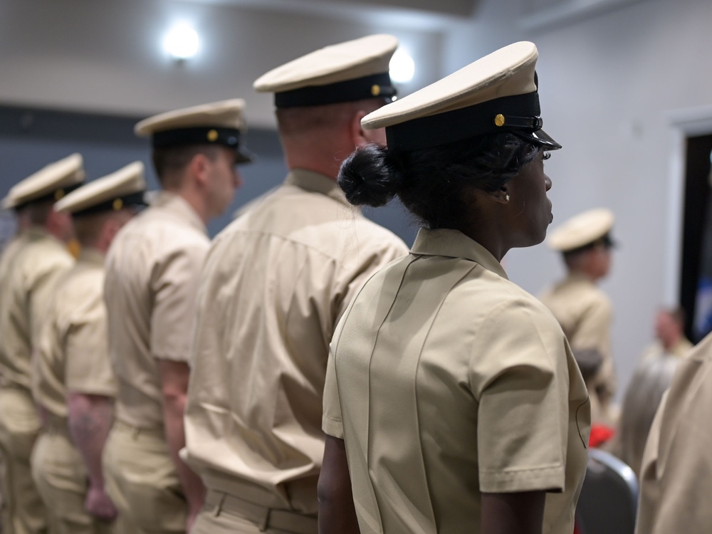 Navy Chief, Navy Pride: IWTC Monterey GAFB CPO Induction Ceremony