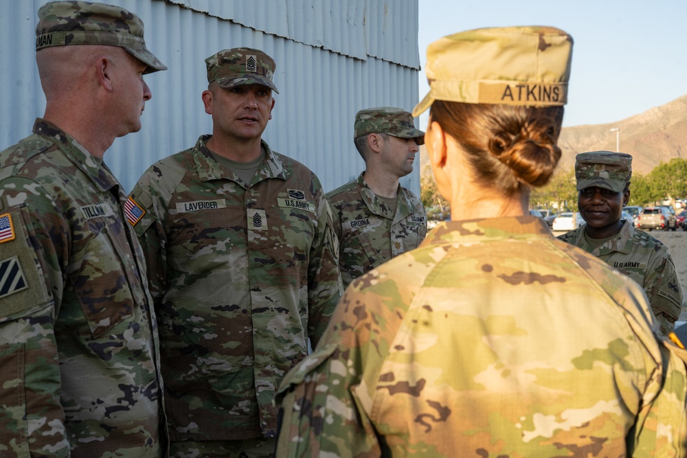 AMC assistant deputy chief of staff visits Fort Bliss during R2MO proof of principle