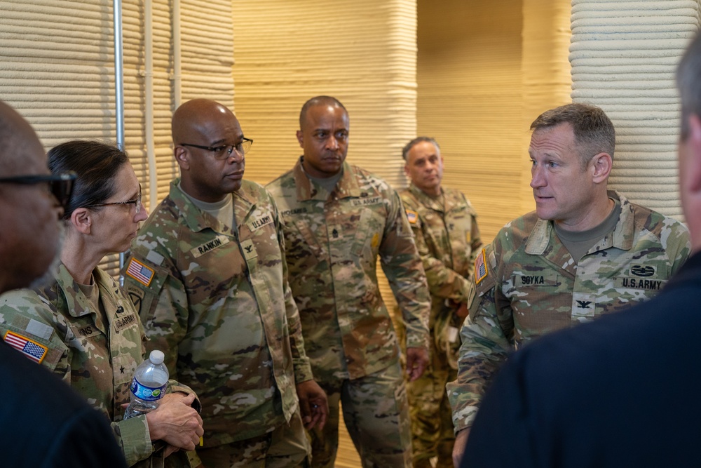 AMC assistant deputy chief of staff visits Fort Bliss during R2MO proof of principle