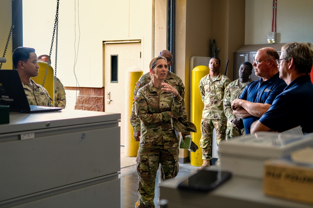 AMC assistant deputy chief of staff visits Fort Bliss during R2MO proof of principle
