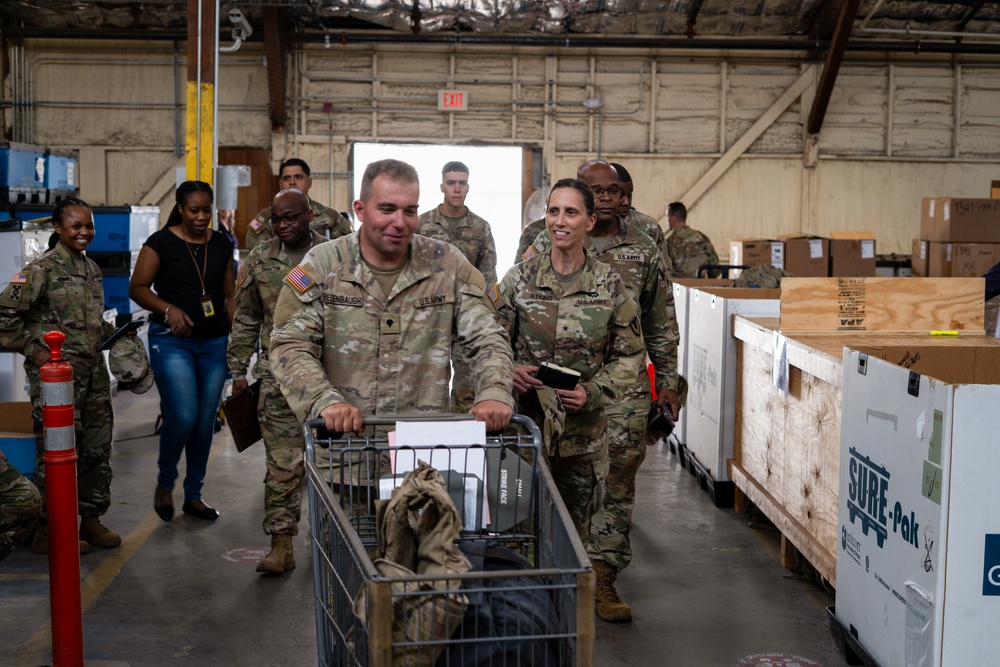 AMC assistant deputy chief of staff visits Fort Bliss during R2MO proof of principle