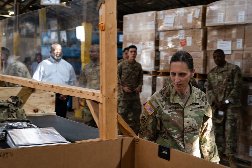 AMC assistant deputy chief of staff visits Fort Bliss during R2MO proof of principle
