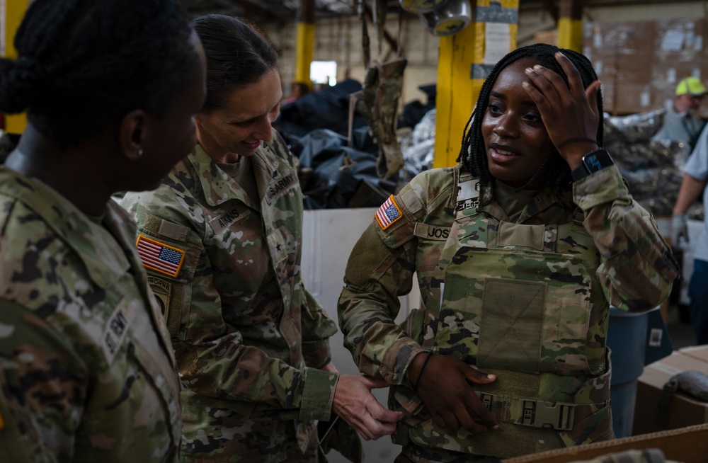 AMC assistant deputy chief of staff visits Fort Bliss during R2MO proof of principle