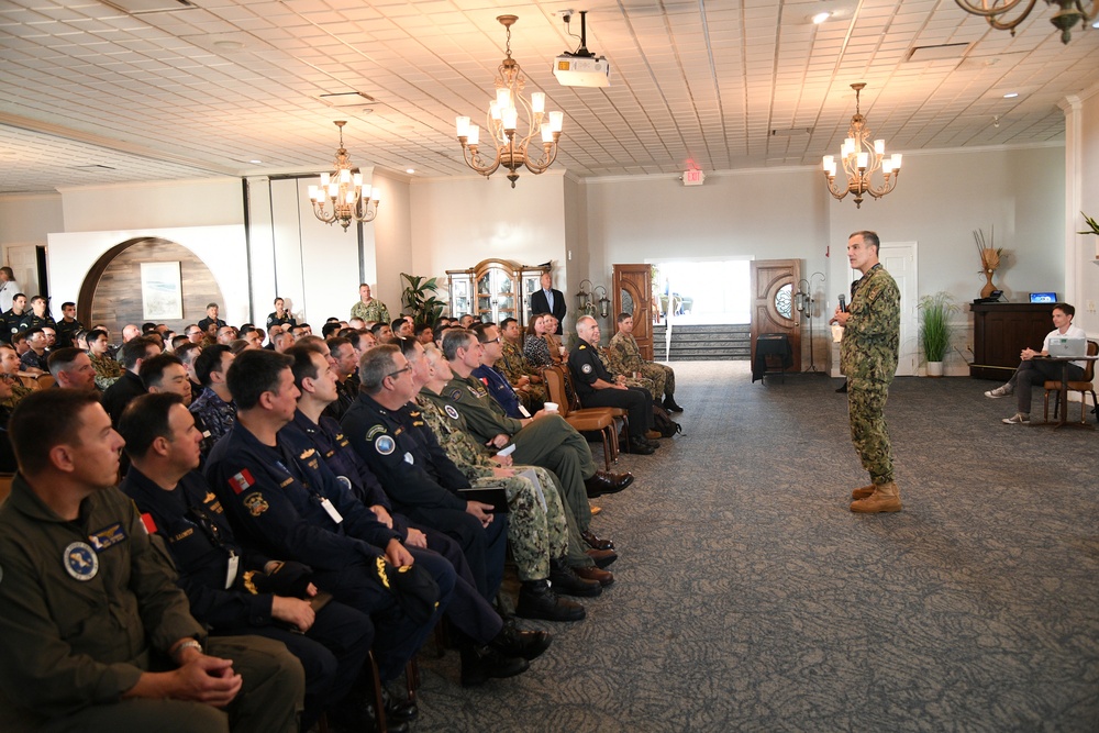 4th Fleet Commander Briefs UNITAS 2025 Participants Prior to the Exercise's At-Sea Phase 4th Fleet Commander Briefs UNITAS 2025 Participants Prior to the Exercise's At-Sea Phase