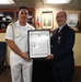 Retired U.S. Navy Captain Receives the Naval Medal of Honor for Merit from Chilean Navy
