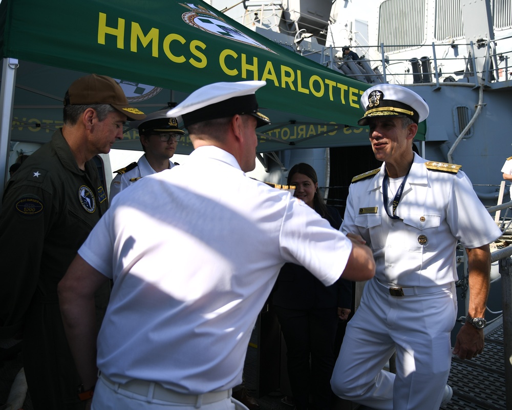 4th Fleet Commander Tours HMCS Charlottetown During UNITAS 2025 4th Fleet Commander Tours HMCS Charlottetown During UNITAS 2025