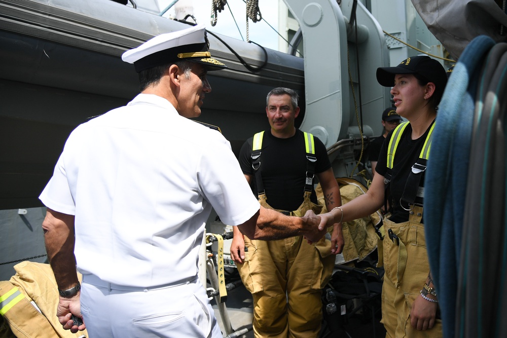 4th Fleet Commander Tours HMCS Charlottetown During UNITAS 2025 4th Fleet Commander Tours HMCS Charlottetown During UNITAS 2025