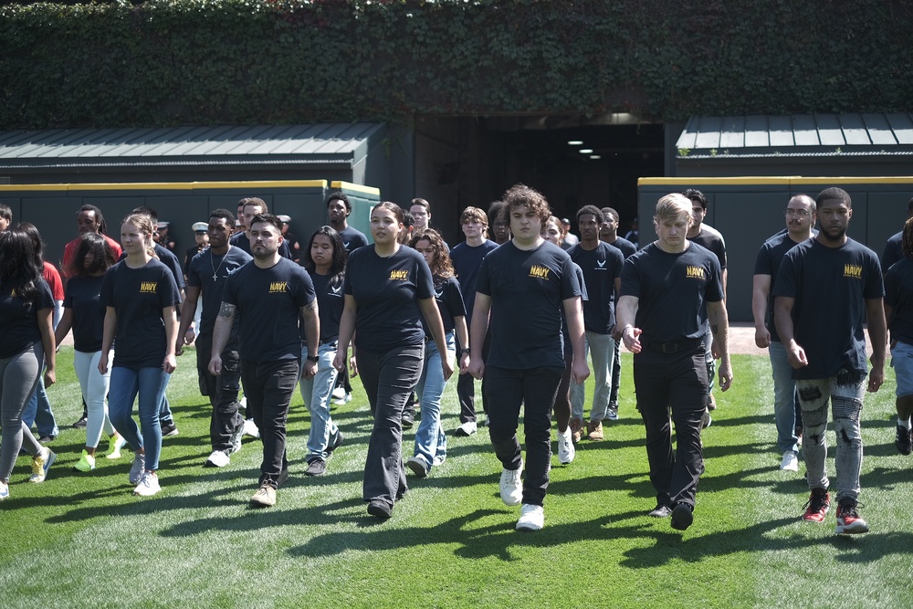 MEPCOM Enlistment Ceremony at the Chicago White Sox 2025