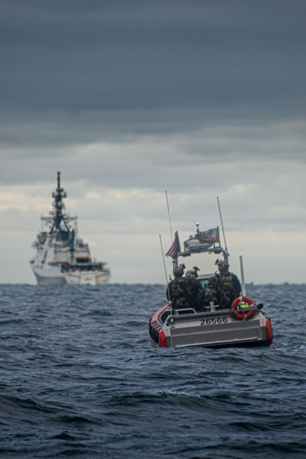 USCGC Waesche (WMSL 751) participates in AE25