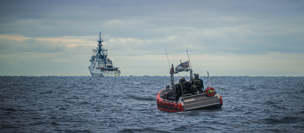 USCGC Waesche (WMSL 751) participates in AE25