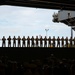 Abraham Lincoln hosts a chief pinning ceremony