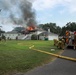 MCRD Parris Island Fire Department Fights House Fire