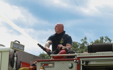 MCRD Parris Island Fire Department Fights House Fire