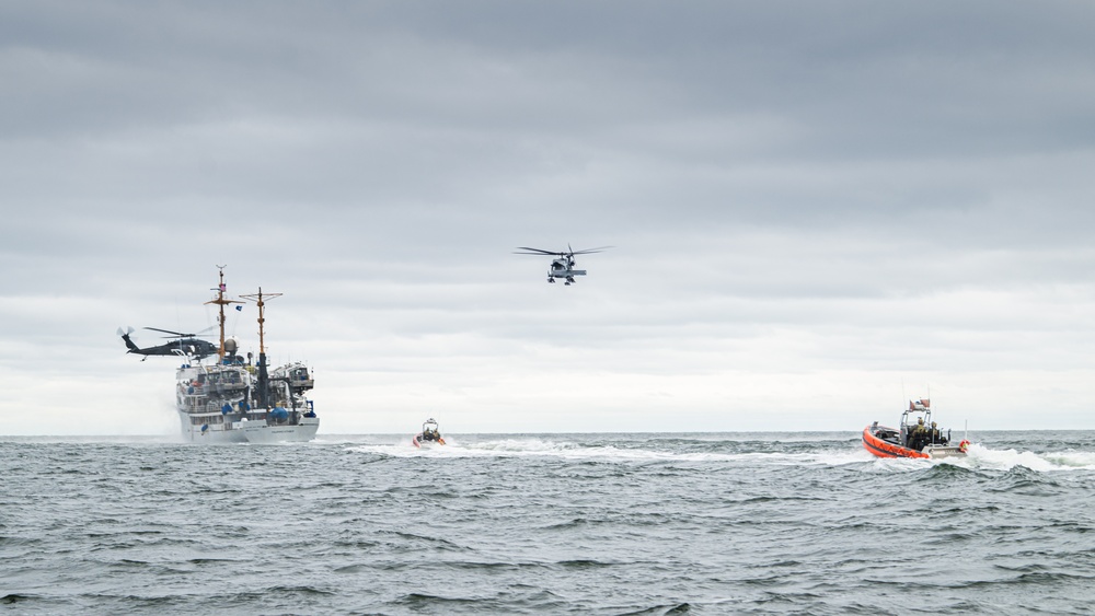 USCGC Waesche (WMSL 751) participates in AE25