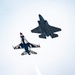 The F-35A Demonstration Team participate in the 2025 Battle Creek Field of Flight Air Show