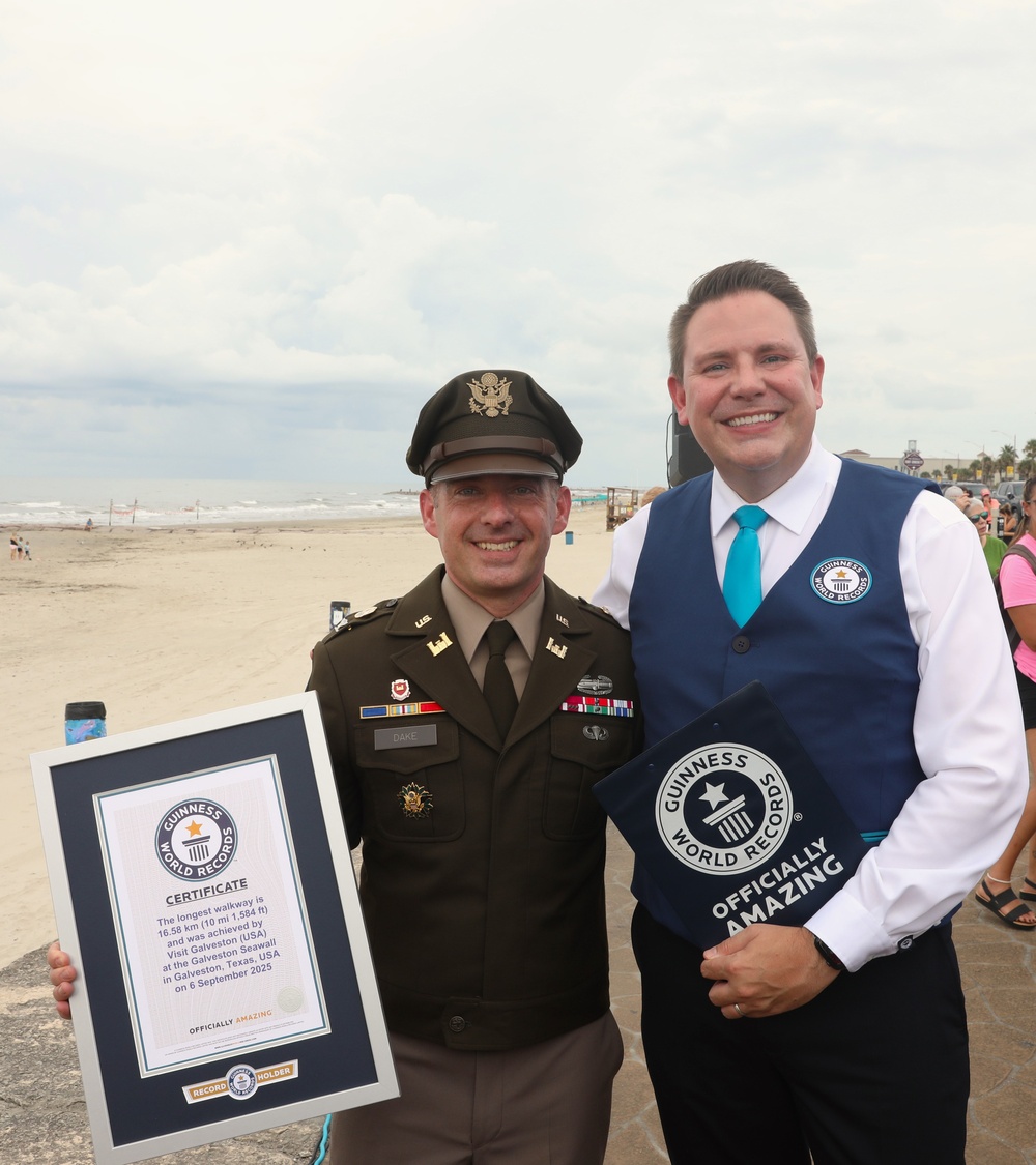 SWG Commemorates 'Great Storm of 1900', Participates in Historic, Guinness World Record Event