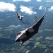 The F-35A Demonstration Team participate in the 2025 Battle Creek Field of Flight Air Show