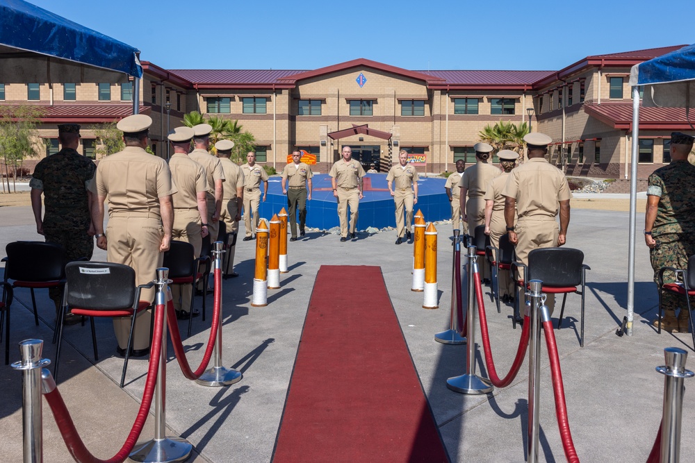 1st Marine Division holds chief pinning ceremony for Marines and Sailors across I MEF