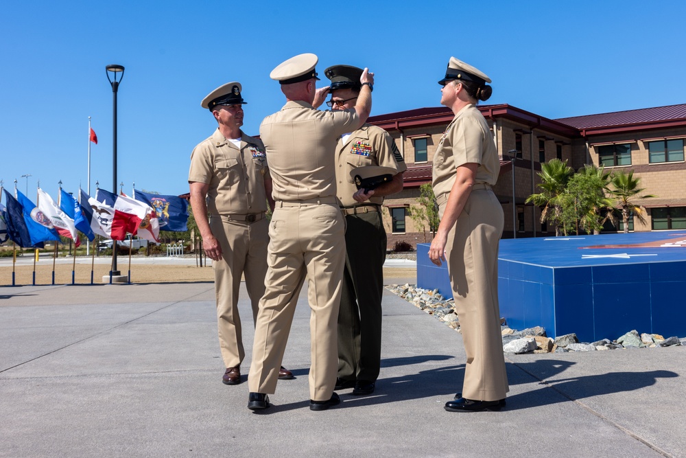 1st Marine Division holds chief pinning ceremony for Marines and Sailors across I MEF