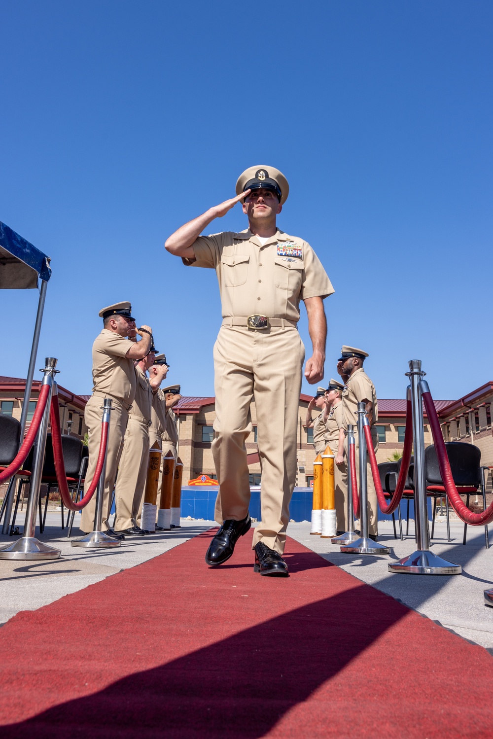 1st Marine Division holds chief pinning ceremony for Marines and Sailors across I MEF