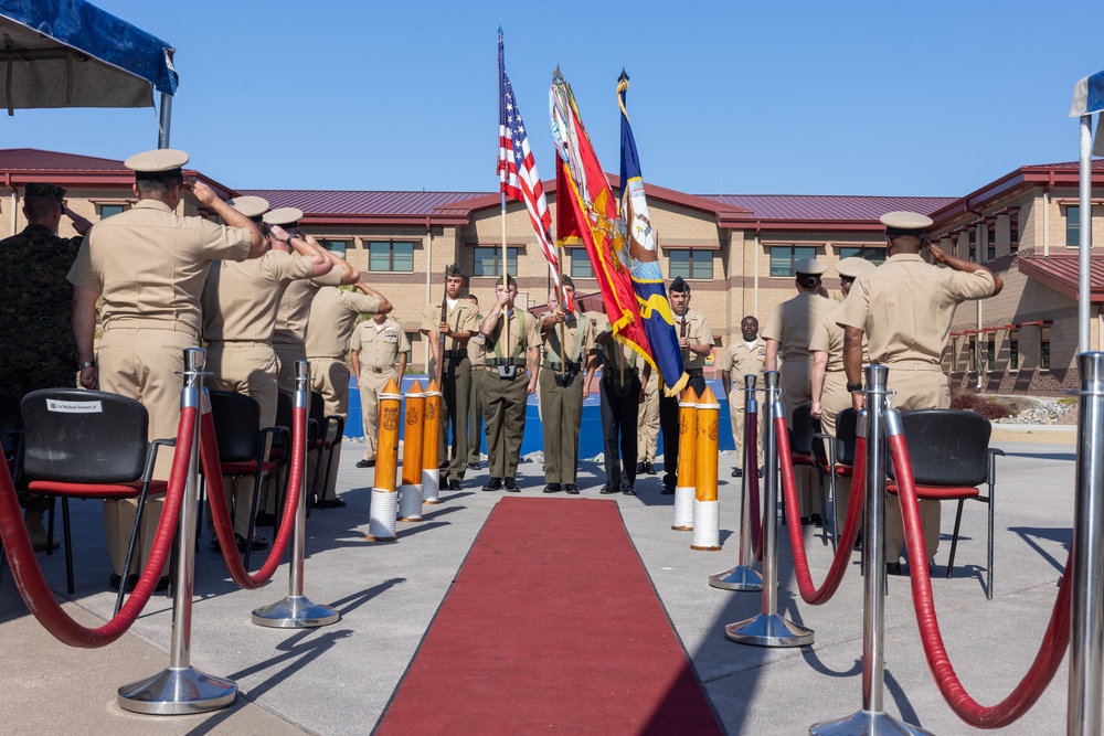 1st Marine Division holds chief pinning ceremony for Marines and Sailors across I MEF