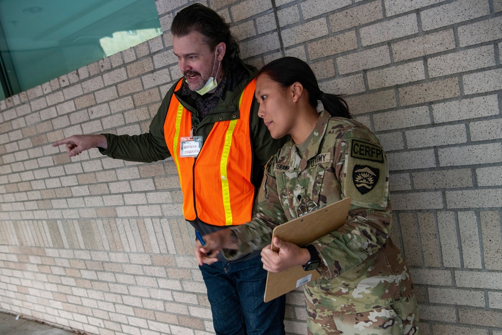 Oregon National Guard conducts medical response training with civilian partners