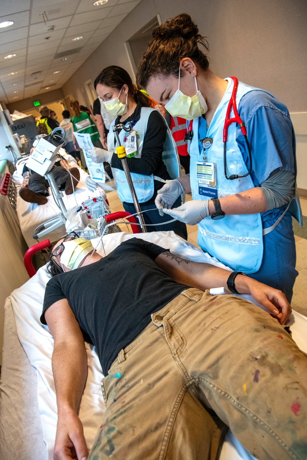 Oregon National Guard conducts medical response training with civilian partners
