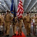 Abraham Lincoln hosts a chief pinning ceremony