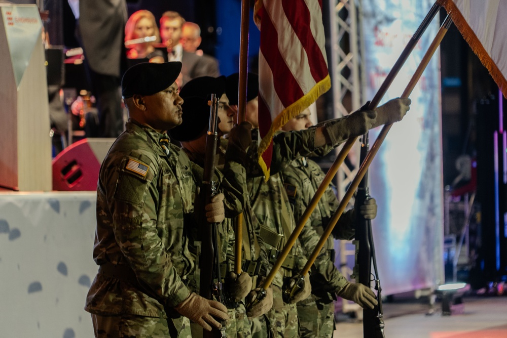 101st Airborne Division (Air Assault) Honor Guard Attends the Eindhoven Torch Parade