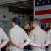 Abraham Lincoln hosts chief pinning ceremony