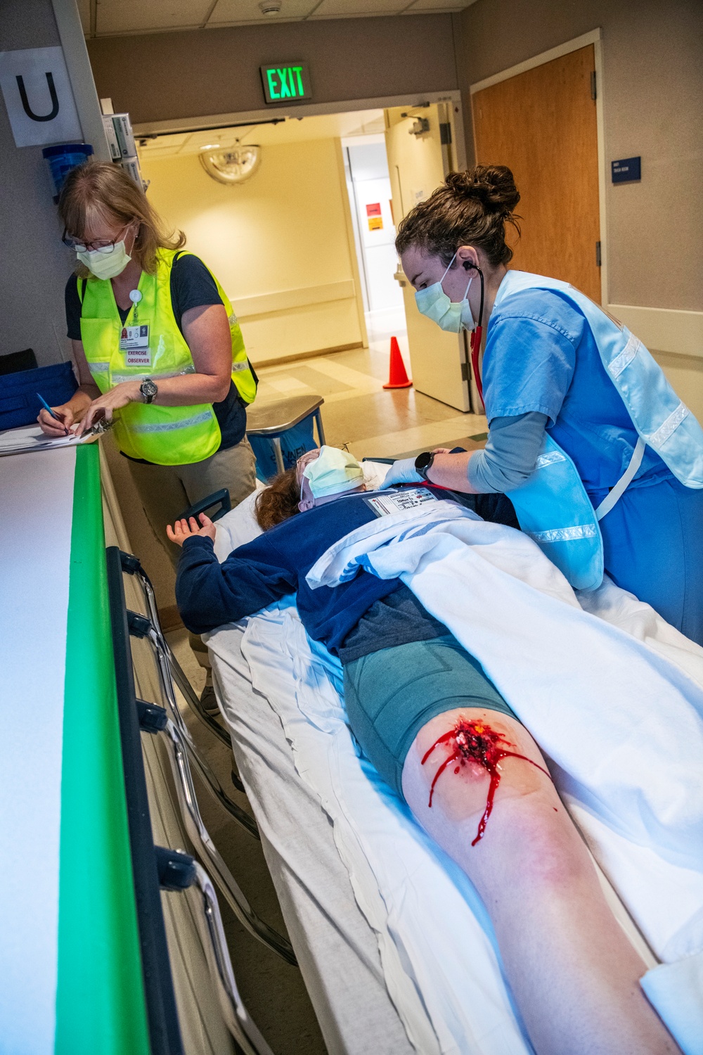 Oregon National Guard conducts medical response training with civilian partners