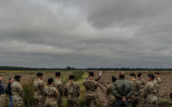 101st Airborne Division (Air Assault) Soldiers Attend a Staff Ride and Hear from a Citizen Who Experienced the Operation