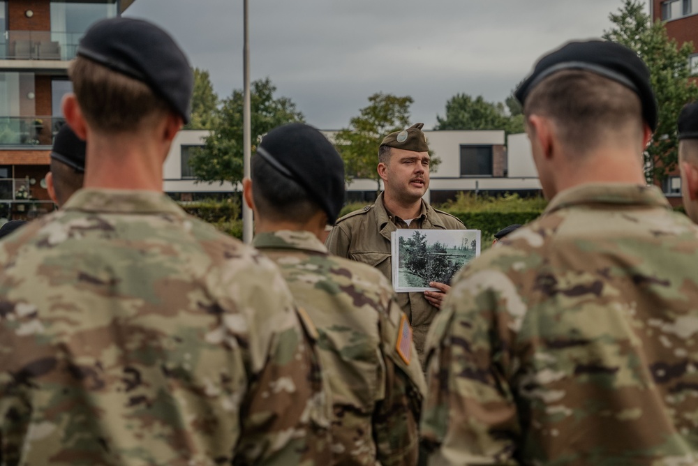 101st Airborne Division (Air Assault) Soldiers Attend a Staff Ride and Hear from a Citizen Who Experienced the Operation